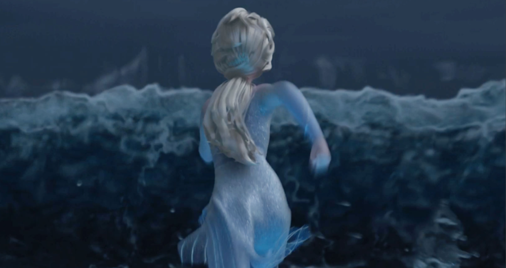 elsa running game